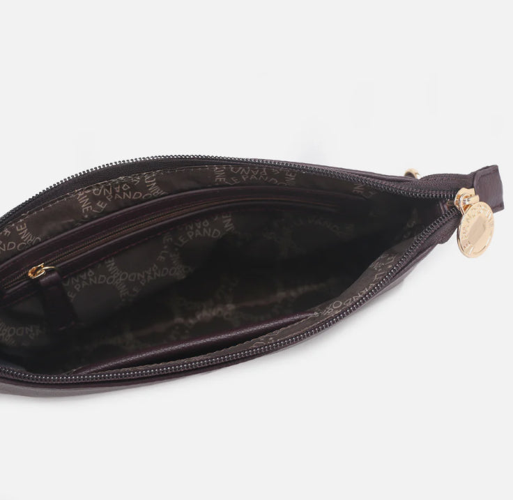 POCHETTE PIATTA AMORE MARRONE