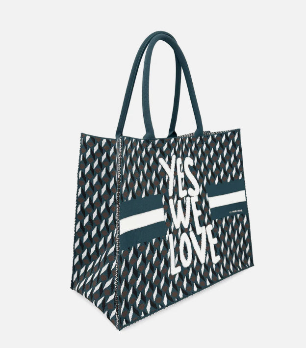 SHOPPING BAG MEDIA BELLA AZZURRA