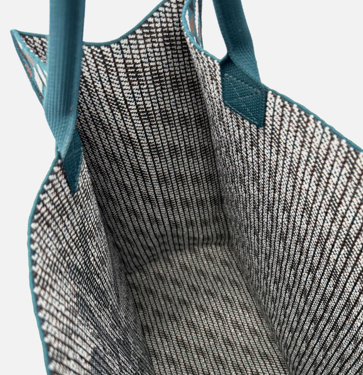 SHOPPING BAG MEDIA BELLA AZZURRA