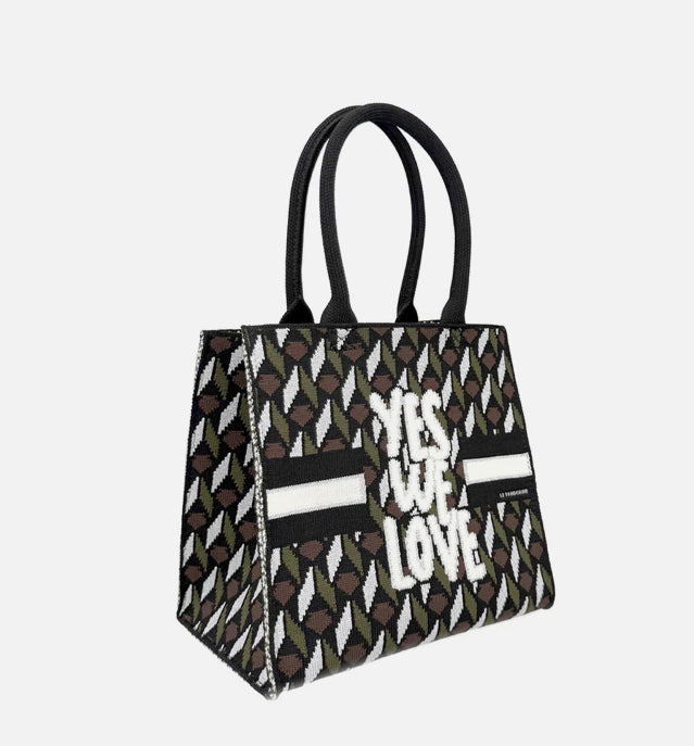 SHOPPING BAG PICCOLA BELLA NERA