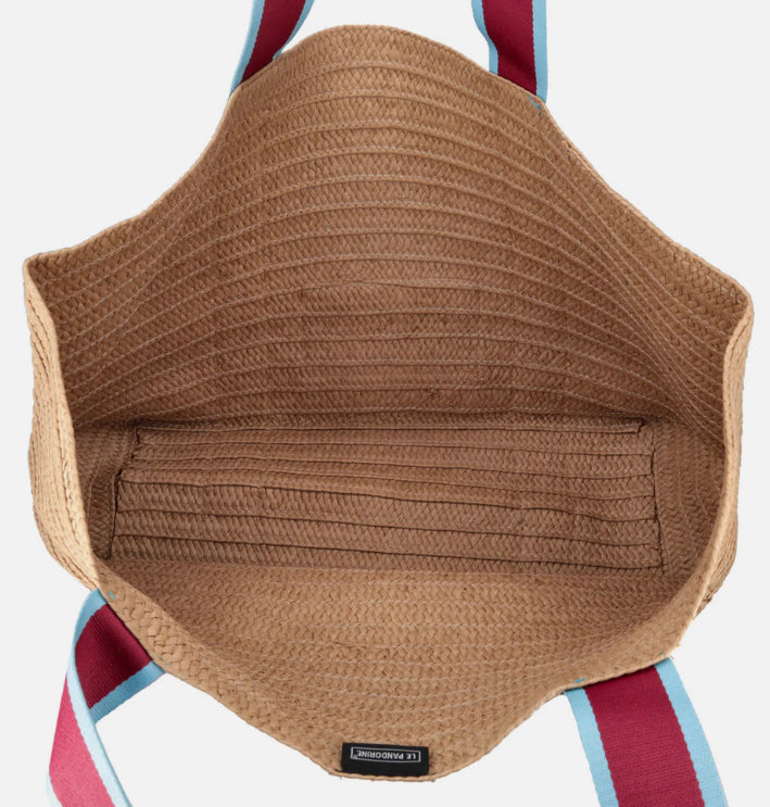 BORSA RAFIA "A LA PLAGE"
