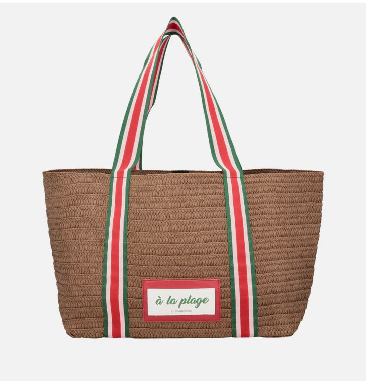 BORSA RAFIA "A LA PLAGE"