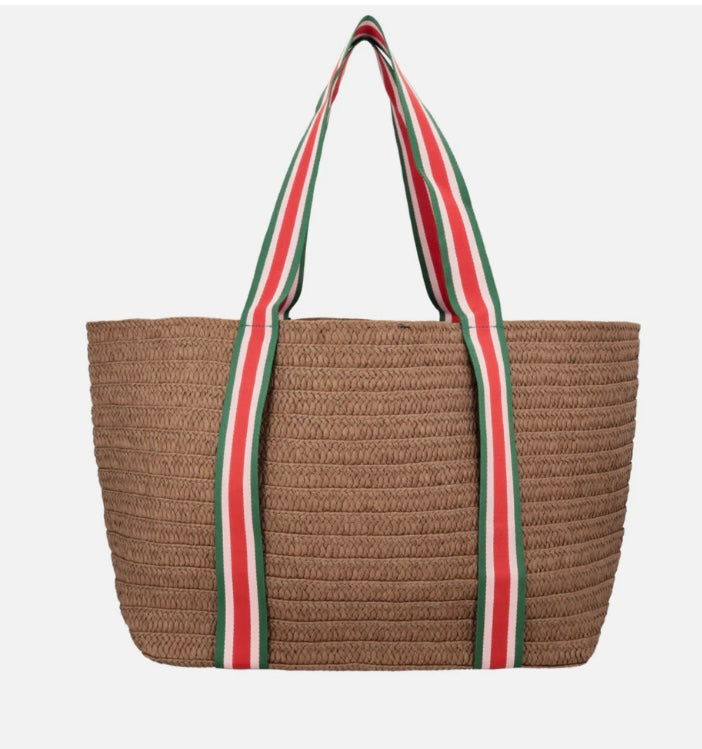 BORSA RAFIA "A LA PLAGE"