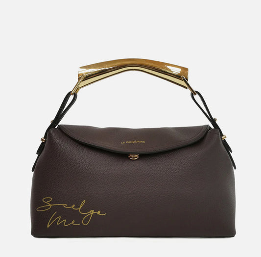 BORSA A MANO DENISE MARRONE