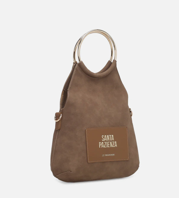 BORSA A MANO PICCOLA RACHEL BEIGE