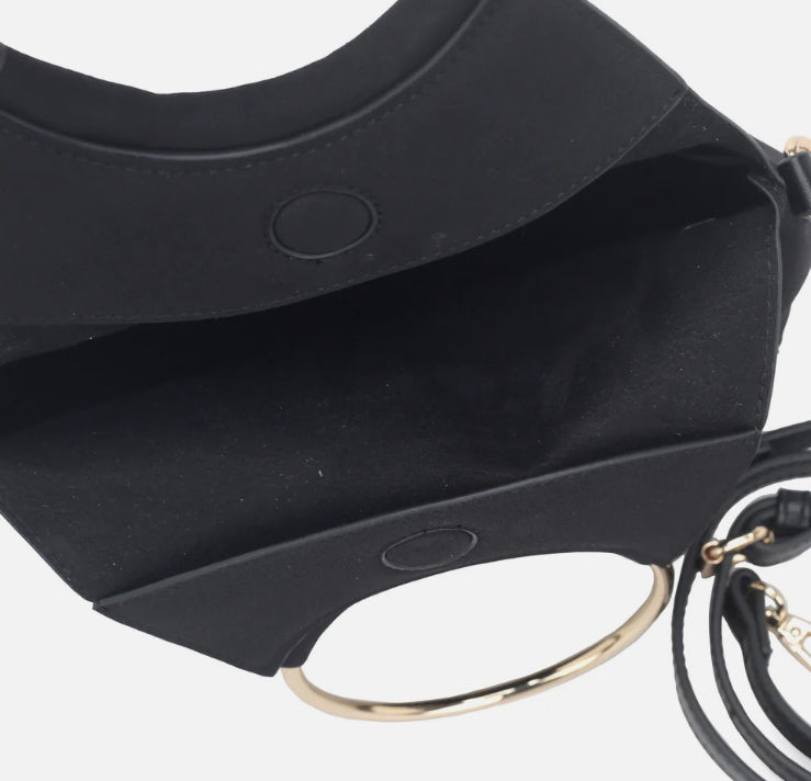 BORSA A MANO PICCOLA RACHEL NERO