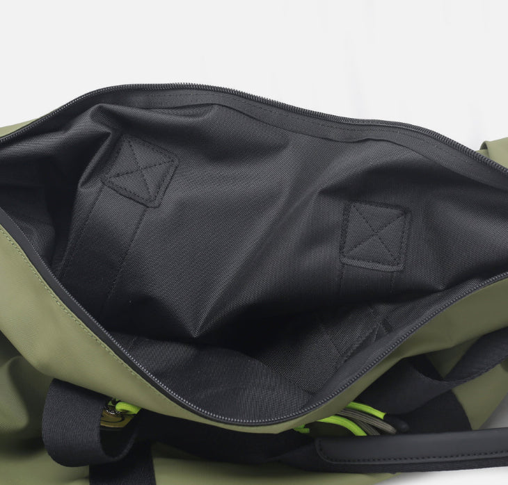 SHOPPING BAG GRANDE GINEVRA VERDE OLIVA
