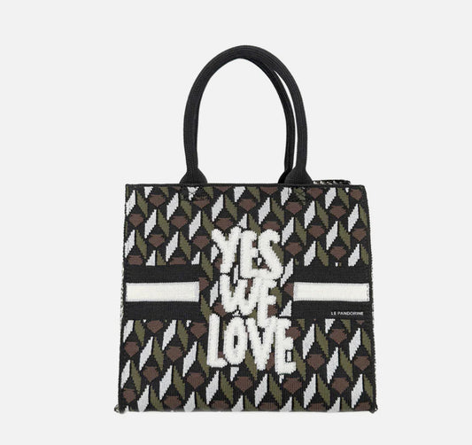 SHOPPING BAG PICCOLA BELLA NERA
