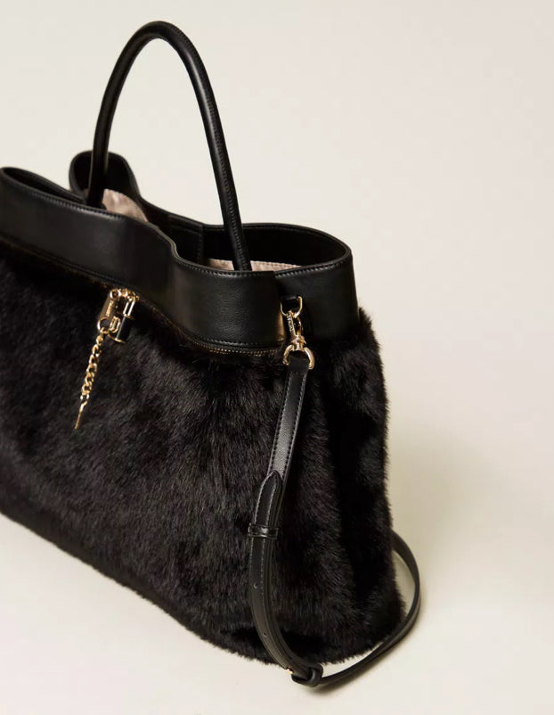 BORSA SHOPPER ECOPELLICCIA