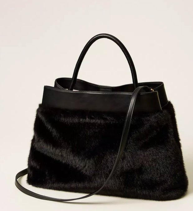 BORSA SHOPPER ECOPELLICCIA